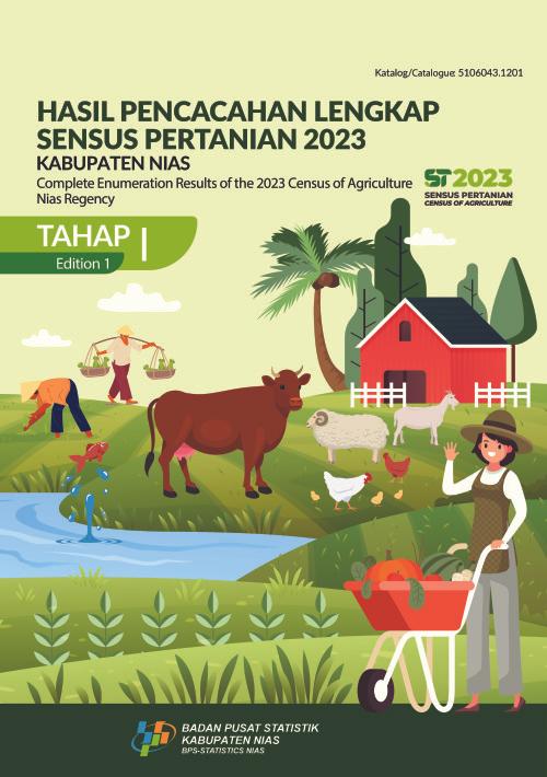 Hasil Pencacahan Lengkap Sensus Pertanian 2023 - Tahap I Kabupaten Nias